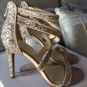 Jessica Simpson Rose Gold Heels